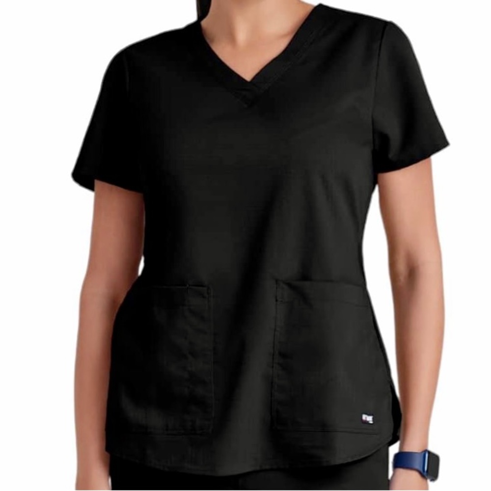 GREY’S ANATOMY Scrub Set - LgP - Black
